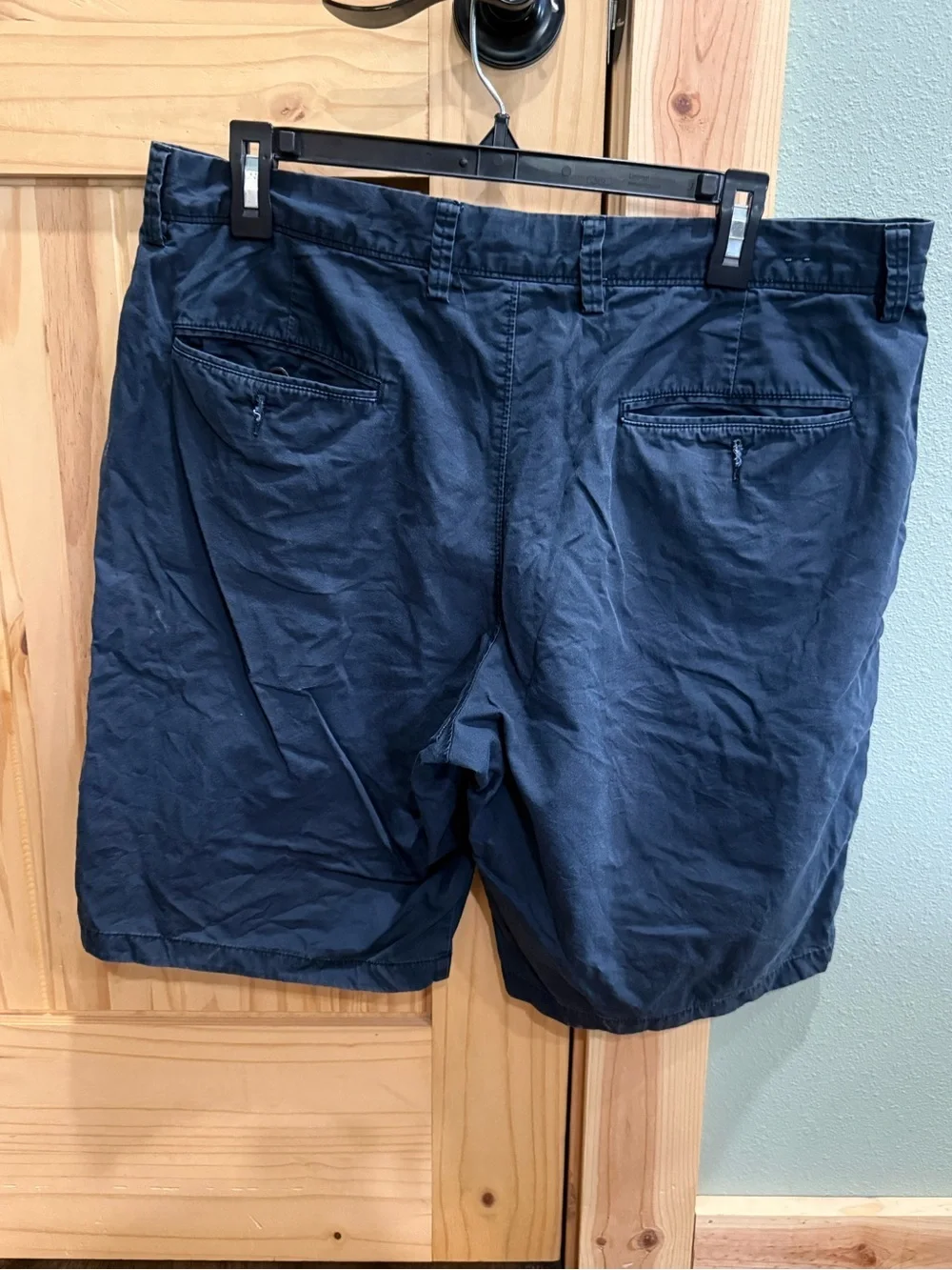 Men's Classic Navy Cotton Shorts